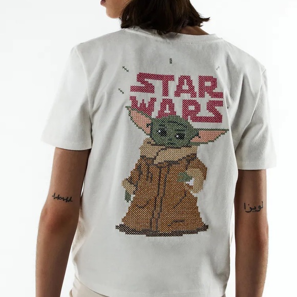 Zara Star Wars Embroidered Tee - Picture 4 of 8